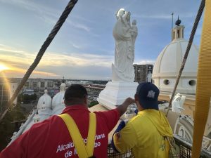 Alcaldía de Maracaibo realizó trabajos de ingeniería en el templo de la Basílica de Chiquinquirá