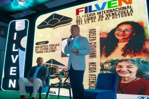 Gobernador Luis Caldera y ministro Ernesto Villegas inauguran la 21 edición de la Filven Zulia
