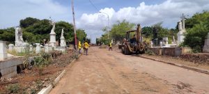Alcaldía de Maracaibo continúa realizando mantenimiento a cementerios de la municipalidad