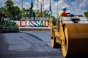 Gobernador Caldera arranca Plan Estadal de Vialidad en dos grandes vías del municipio Jesús Enrique Lossada