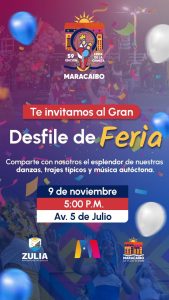Desfile de la Feria de la Chinita 2025 llena de color, fe y alegría las calles de Maracaibo
