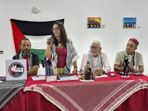Alcaldía y Capirugente realizan foro sobre la lucha del pueblo palestino en el Museo Luis Chacón