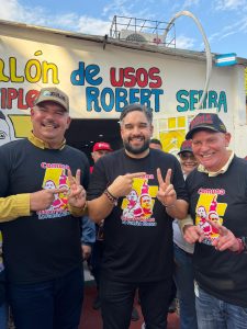 Alcalde Di Martino recibió a Nicolás Maduro Guerra en jornada popular en Venancio Pulgar