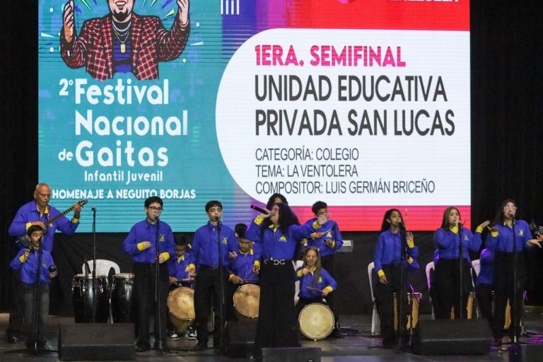 En el Teatro Baralt se eligieron diez finalistas del festival infantil de gaita