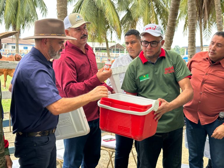 Luis Caldera y Padrino López blindan ganado de Colón contra aftosa