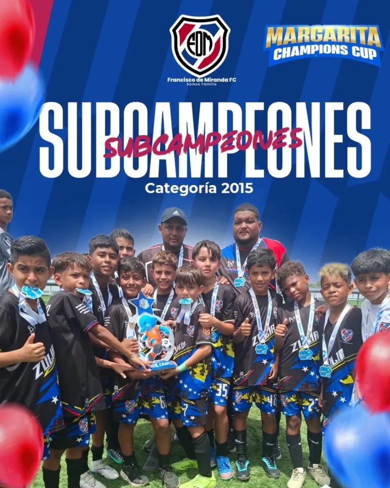 Maracaibo celebra subcampeonato nacional de futbol de sala infantil